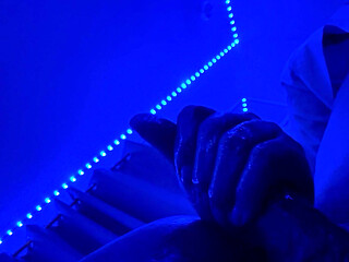 Stroking my cock
