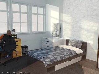 Young anime babe gets her ass fucked by big cock