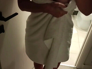 All Wet and Horny After Shower, Your Actions?