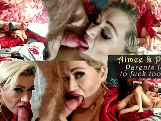 Aimee &amp_ Peter: Parents love to fuck too .!. )) (4)