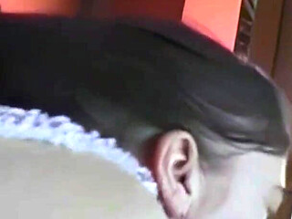 BBW Waitress Gets Pounded by Two Horny Guys.