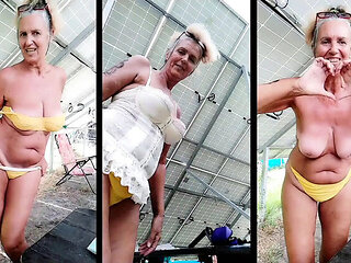 Lukerya The Hot Housewife Twerking In Lingerie With Huge Boobs