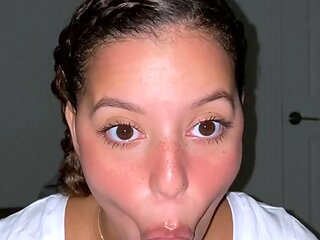 Amateur BJ Oral POV Blowjob Cumshot