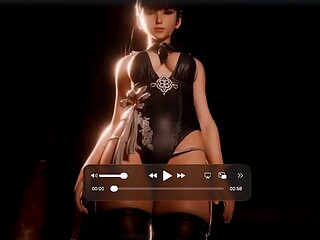 Thicc Fat Ass 2B Beta Testing Her Loud Metal Ass, Raven Is Jealous Of Your Eve Loving Gooner Cock