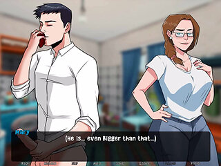 Dawn of Malice: stepson jerking multiple times on his stepmom's dirty panties, she caught him ep 9