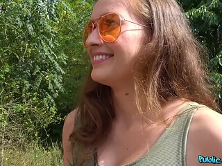 Czech Public Agent enjoys a steamy public session with the perfect pair of