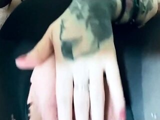 Stacked brunette goes solo toys and masturbation