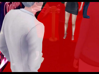Rachel Zeg banged on the red carpet