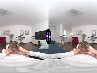 Distracted BF? Mila Shuts Him Up with a Rough BJ - TeenMegaWorld