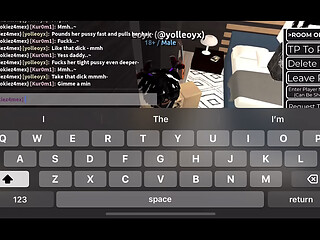 Fucking slut on roblox
