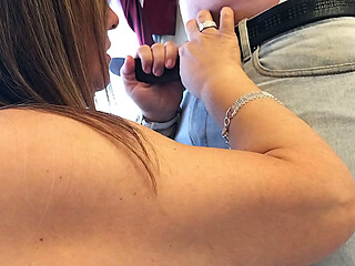 The Accountant is a great friend of mine, and he lets me use his wife however I please. She gives me a classic facial