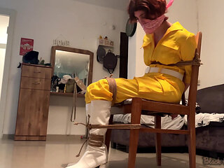 April O'neil Cosplay Chairtied