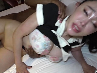 Japanese step Mom Secretly pounded by Her Daughter'_s Boyfriend And Cheating Her Husband Who Caught Us !!!