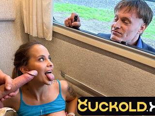 CUCKOLD XXX - Busty MILF Jennifer Mendez Rides Huge Cock