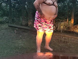Gangstazz In the head Light side of the road strippin