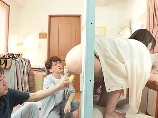 Wall Butt Share House: Daily Female Resident's Wall Butt Duty x4x976E05E45BD46A90F9