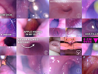 BEST Minicam Compilation in my Ass and Bladder!