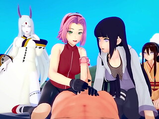 Naruto hentai 3d Fuckparty