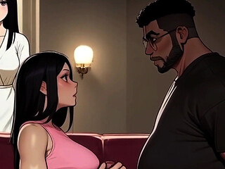 Korean Stepdaughter Is Obsessed with Stepdad's BBC