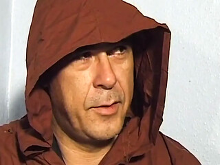 Cougar MILF gets bound and teased relentlessly by two hooded men