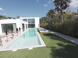 We filled the Airbnb house with prostitutes of all nationalities.