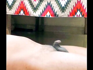 Tiny clitty femboy twink exercising and show off sexy body and clitty on webcam part 1