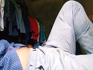 Old man mastrubation enjoy