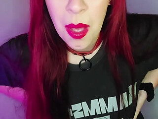 Shyyfxx Crazy Night with a Very Gauchita Metalhead Redhead! Part 1