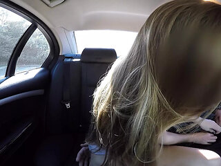 Backseat Titfuck Surprise - Scene 4