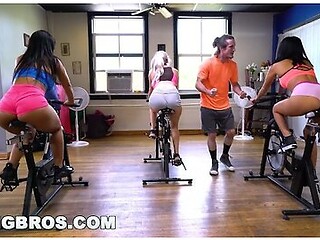 Curvy Latina Rose Monroe Fucked In Spin Class By Brick Danger