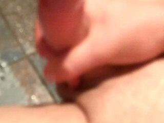 Handjob in the shower