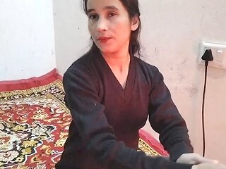 Girl Masturbating at Home Alone