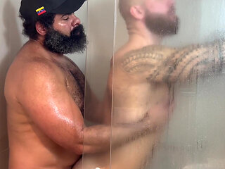 Big Muscular Hairy Bear & Intense Masculine Chemistry
