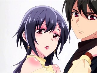 Blow job, creampie, threesome