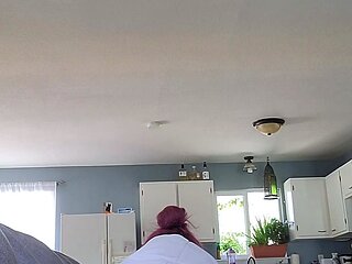 Amateur blondie solo anal masturbation