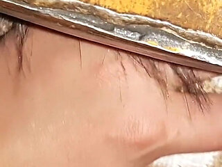 Quick, Risky Lesbian Sex on the Train