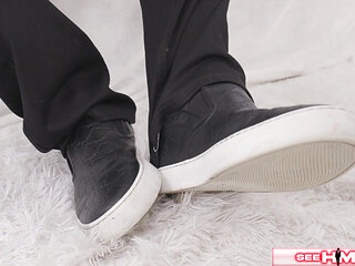 Stud Cyrus King Gets Rimmed By Petite Redhead Madi Collins!