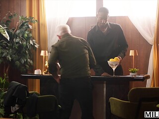 Zoe Grey's Steamy Affair with BBC Room Service