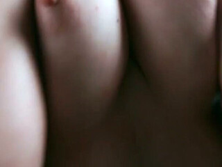 Giantess Gives Fullybody Titfuck to Shrunken BF