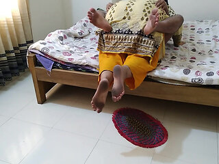 Desi Sexy MILF Riding Her Stepson's Cock