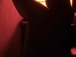 Intense Romanic Sex in Red Room Leads to Creampie