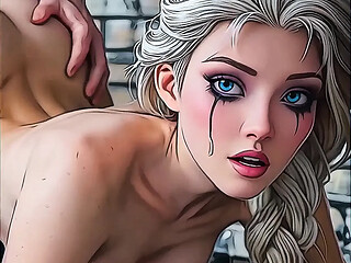 Princess sluts get bound and fucked in 3D anime