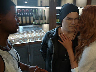 Boundaries of Morality #4 Justin saved Emma 's life, and she offered him the chance to grab her breasts while kissing
