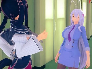 Booty, anime, thick