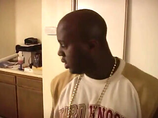 Threesome with black cocks