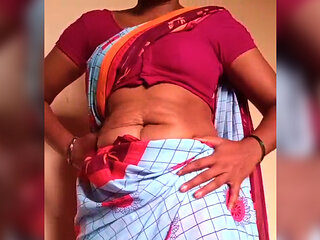 ammu remove the blouse showing boobs