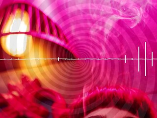 Maledom audio brainwashing triggers woman's intense orgasms