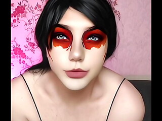 Sizzling Goth Vibes: My Most Daring Crossdressing Look Yet!