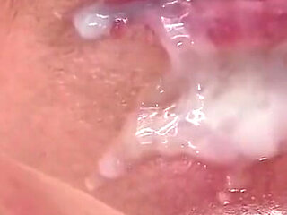 I give him Blow Job when He look my Porn Video and Cum on my Face and in Mouth