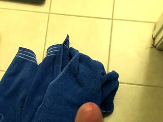 Solo masturbation and gay climax